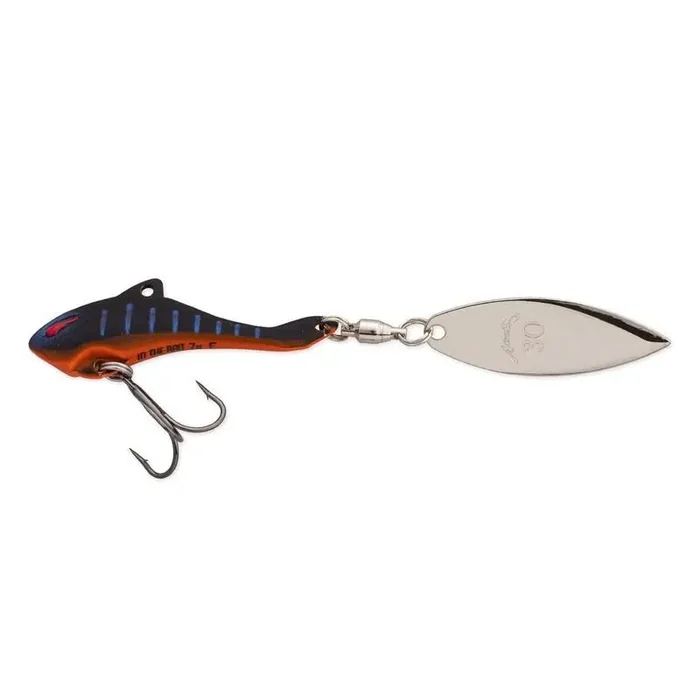 NORIES In The Bait Bass 9cm 7g Mat Black Tiger