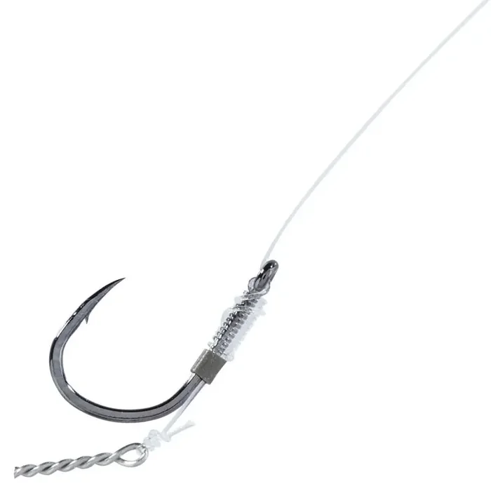 OWNER Hameçon Method Feeder avec lance 10cm Gr.8 0,25mm Noir 6pcs.