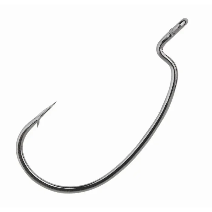 OWNER Rig‘N Hook Noir-Chrome Gr.2 6pcs.