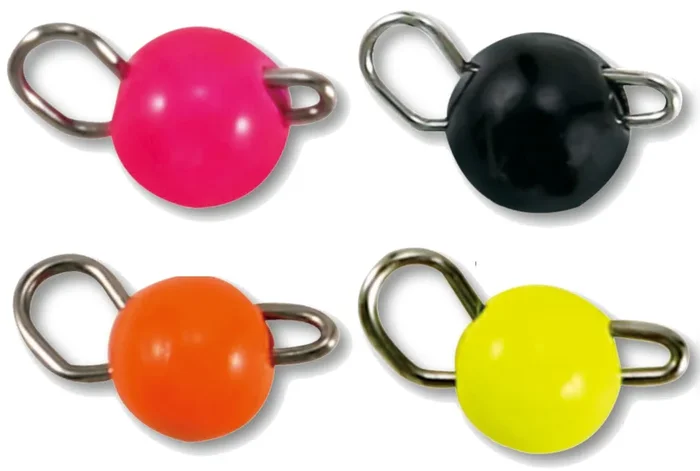 Paladin Tungsten Cheburashka flexibler Jigkopf – 3 Jigheads 0.6g / gelb