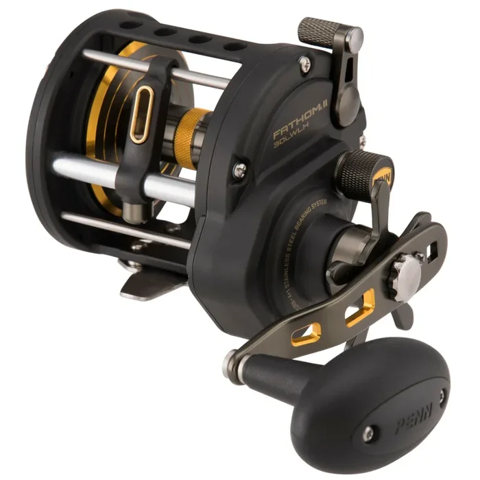 Penn Fathom II Level Wind 30LH Reel – Linkshand Multirolle