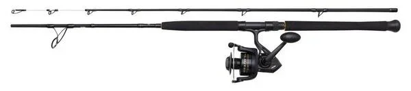 Penn Wrath II Boat 702 6000 Combo Bootsruten Set 2.13m