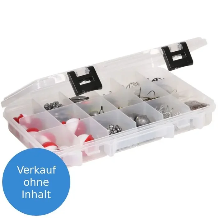 PLANO 3600 Prolatch 18-Compartment Stowaway 2361800 27,6×18,6×4,4cm Clear