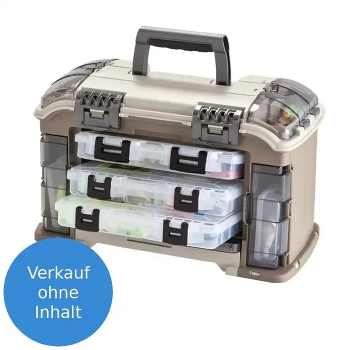 PLANO Guide Serie 3600 Haaks Tackle Systeem 767000 42,7×23,9×27,7cm Grijs/Zand