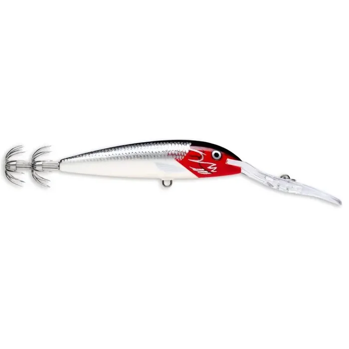 RAPALA Calamaro profondo 9cm 15g Nero Testa Rossa