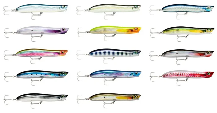 Rapala Maxrap Walk’n Roll – Oberflächenköder Flake Ayu 13g / 10cm / Gr. 6