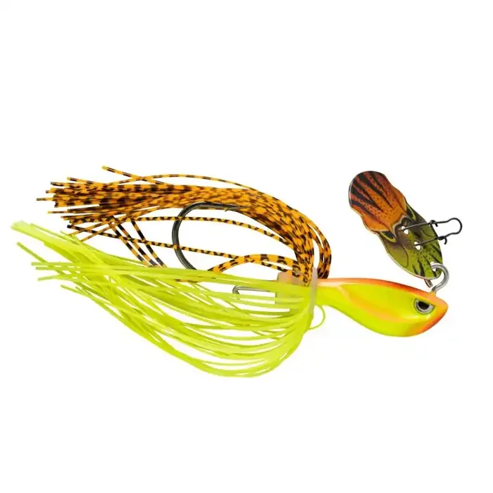 RAPALA Rap-V Pike Bladed Jig 10cm 28g Hot Tiger