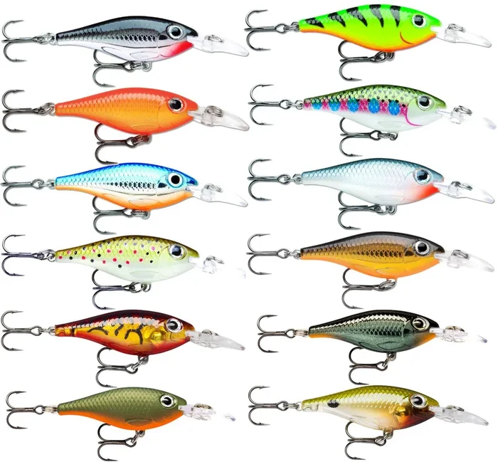 Rapala Ultra Light Shad 4cm 3g – Wobbler Glass Amber Tiger UV