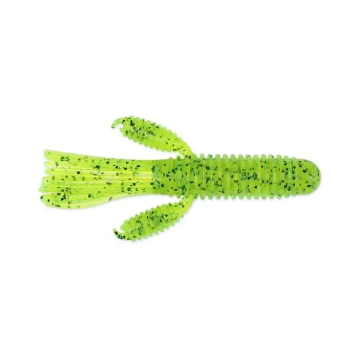 REINS 4″ Craw Tube 9,5cm 10g Chartreuse Pepper 5Stk.