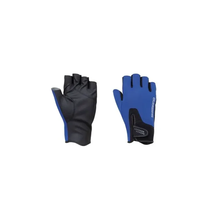 Rękawiczki SHIMANO Pearl Fit bez palców M Niebieskie