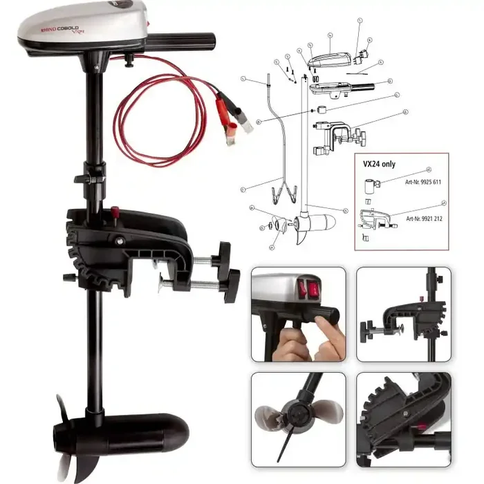 RHINO Moteur hors-bord Cobold VX24