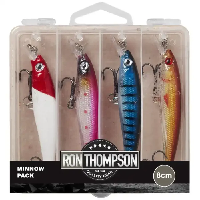 RON THOMPSON Minnow Pack 8cm 8g Misto 4pz.