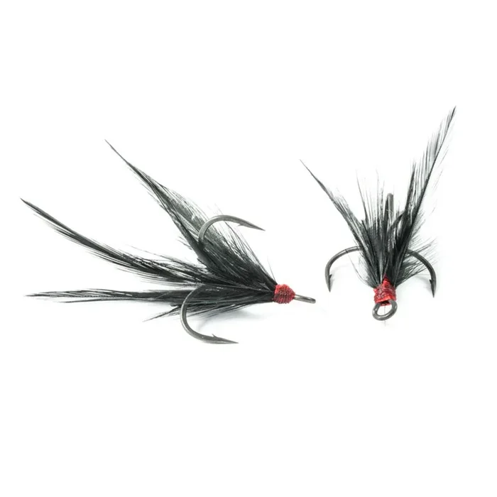 Ryugi Feathered Pierce Treble Hook » HechtundBarsch.de