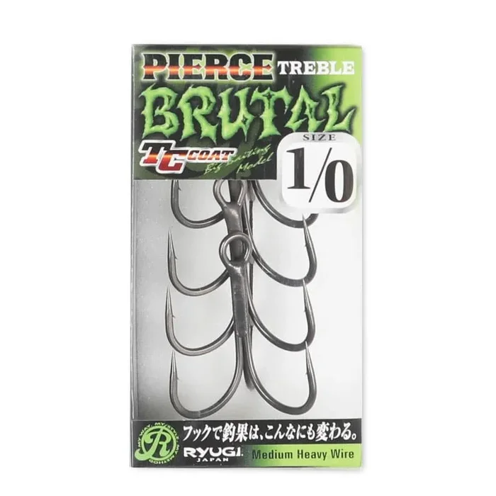 Ryugi Pierce Treble Brutal | Big Bait Drillinge