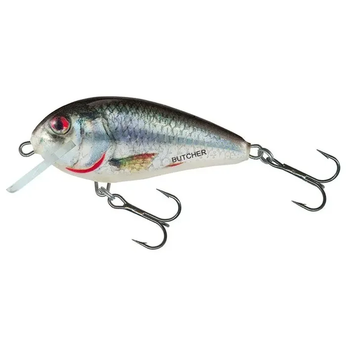 SALMO Butcher Zinkend 5cm 7g Holografisch Echte Kant