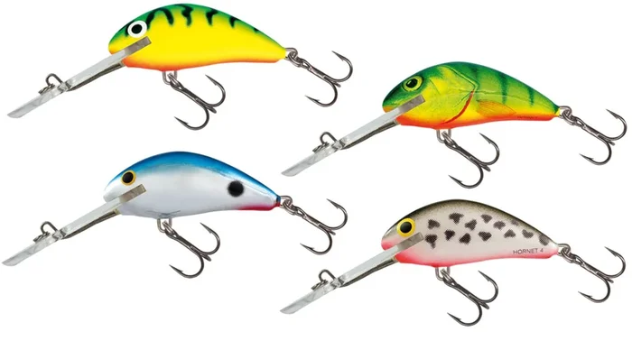 Salmo Hornet 4cm 3,8g Super Deep Runner – Wobbler Green Tiger