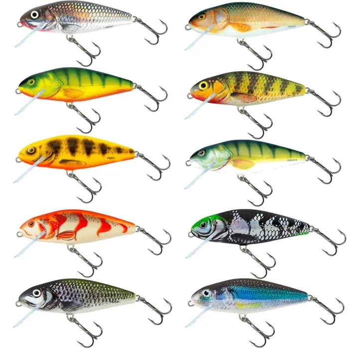 Salmo Perch Wobbler 12cm / 36g / schwimmend / 2.0-4.0m Perch