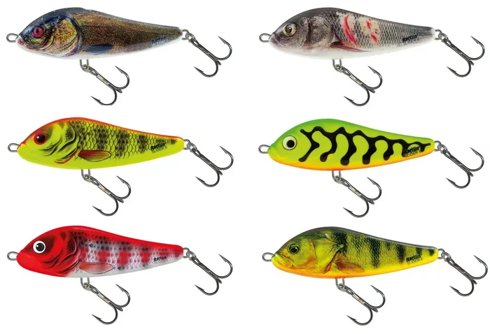 Salmo Rattlin Slider Sinking 11cm 45g – Jerkbait Supernatural Wounded Dace