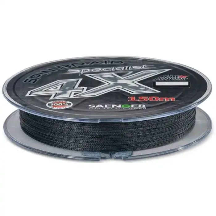 SÄNGER 4X Specialist Spin 0,23mm 16,9kg 150m Nero