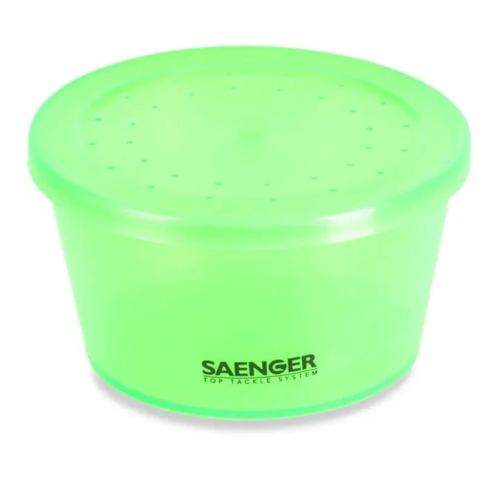 SÄNGER worm and maggot box M 9×4.8cm green