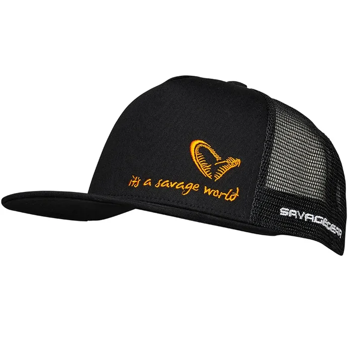 Savage Gear All Black Cap Black Caviar » HechtundBarsch.de