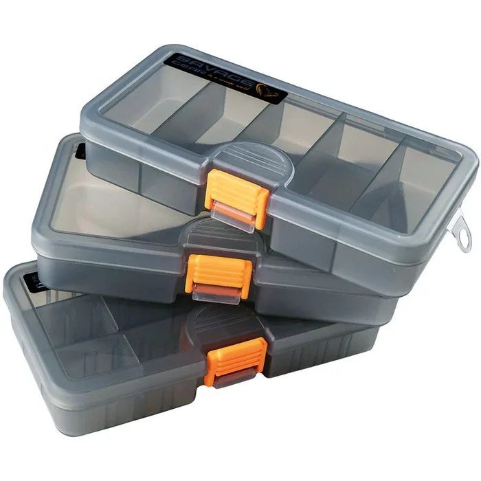 Savage Gear Lure Box 2 Combi Kit / Smoke » HechtundBarsch.de