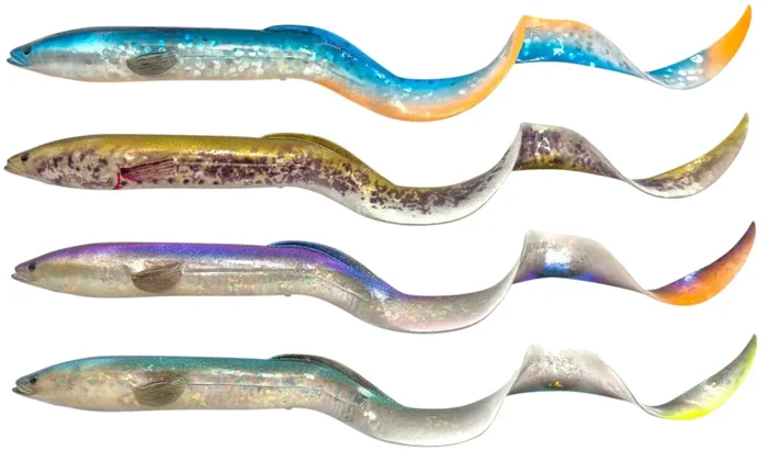 Savage Gear Real Eel – 1 Gummifisch 30cm / 56g Chameleon Eel