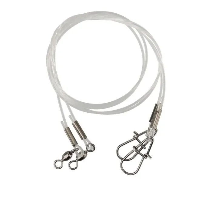 SAVAGE GEAR Regenerator Trace Swivel Needle Snap 50cm 0,85mm 20kg 3szt.