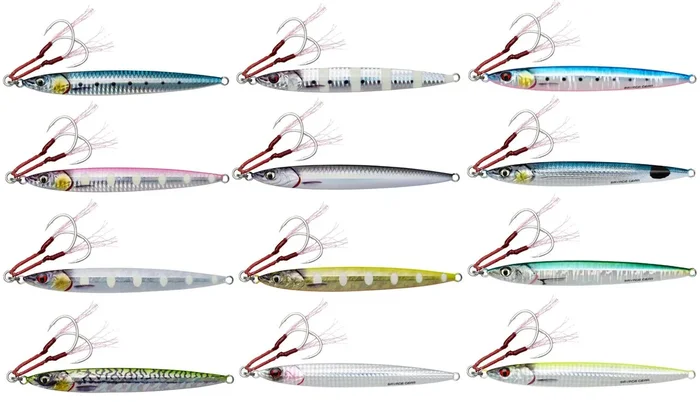 Savage Gear Salt 3D Slim Jig Minnow – Pilker 14cm / 80g Bone White Glow PHP