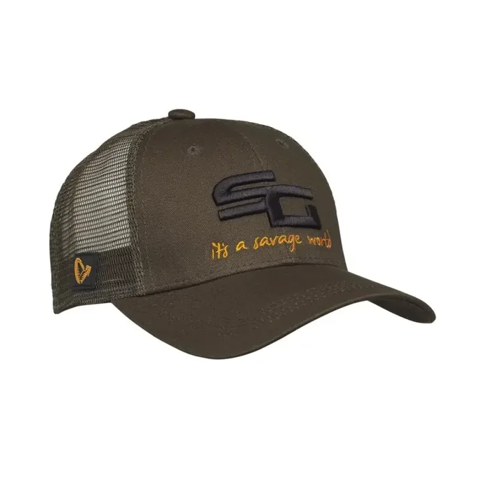 SAVAGE GEAR SG4 Cap OneSize vert olive