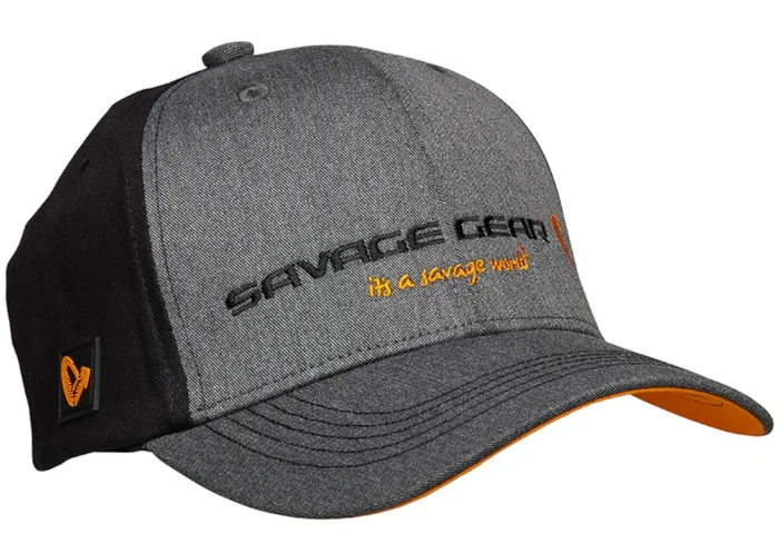 Savage Gear Strike Cap Grey Melange – Angelcap