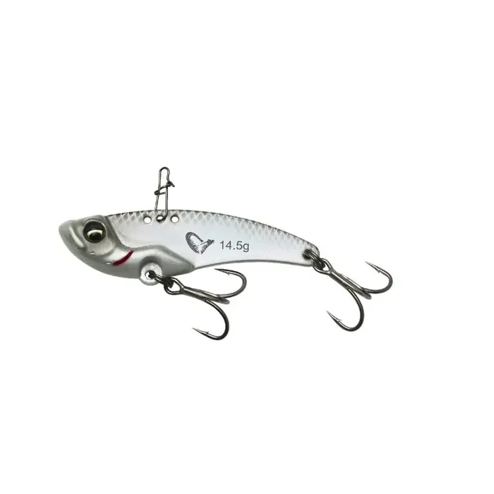 SAVAGE GEAR Vib Mes 4,5cm 8,5g Parelmoer Wit