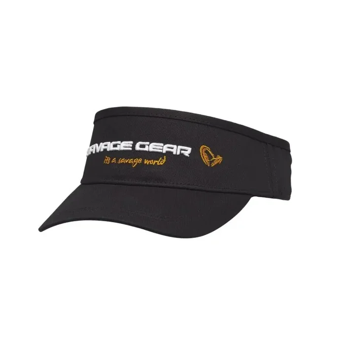 SAVAGE GEAR Visière solaire OneSize encre noire