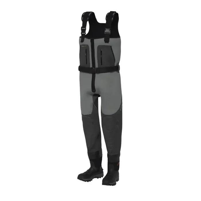 SCIERRA Yosemite Neo 5 mm Petto Stivaletto Cleated XXL Taglia 46/47 Grigio/Grigio Scuro