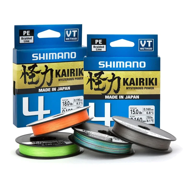 Shimano Kairiki 4 / 150 m » HechtundBarsch.de