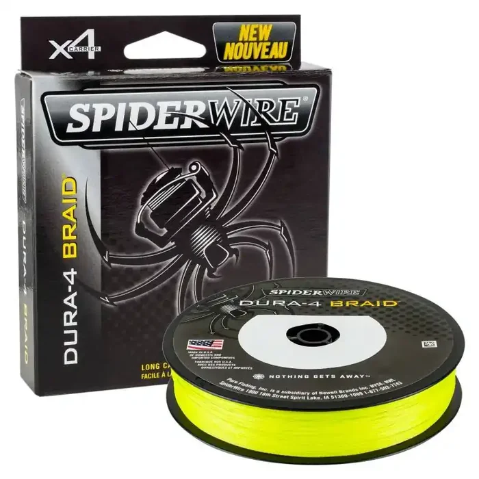 SPIDERWIRE Dura 4 Braid 0,12mm 10,5kg 300m Yellow
