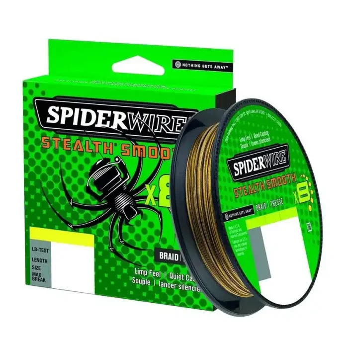 SPIDERWIRE Stealth Smooth 8 0,05mm 5,4kg 150m Camo