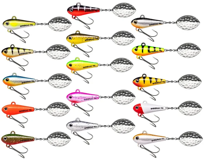 SpinMad Jigspinner 10g – Bleikopfspinner Lemon Tiger