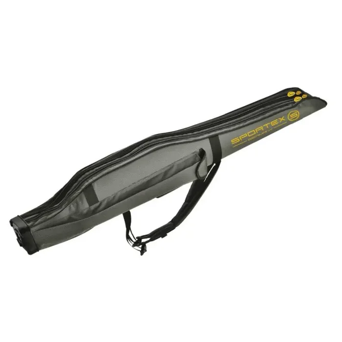 SPORTEX Super Safe tas 2 compartimenten voor gemonteerde hengel 165cm