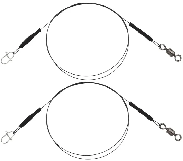 Spro Freestyle Titanium Leader 7x – 2 Titanvorfächer 30cm / 0.30mm / 8kg
