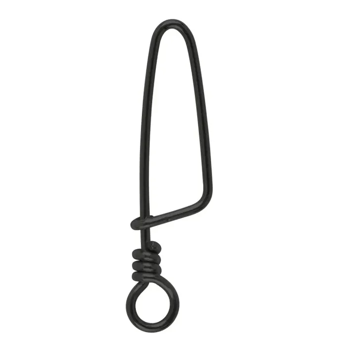 SPRO Matte Black Coastlock Snap Gr.000 4kg 20pcs.