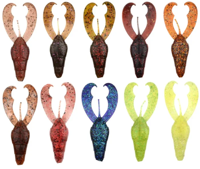 Spro Scent Series Insta Claw 8cm 4,9g – 5 Gummikrebse Pumpkin Fire