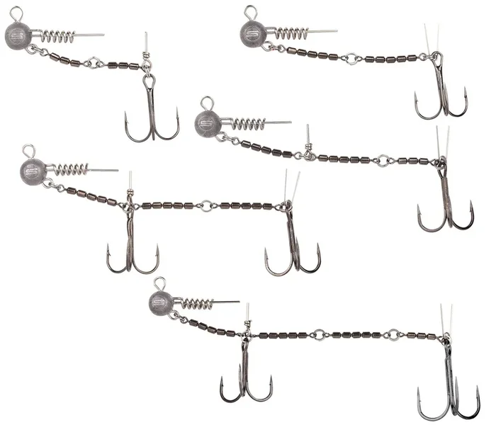 Spro Scew in Swivel 360 Rig – Gummifischsystem 25g – 11cm – Gr. 1/0+1