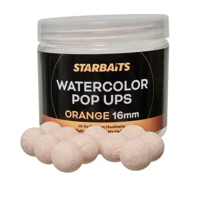 STARBAITS Aquarel Pop Ups 16mm 70g Oranje