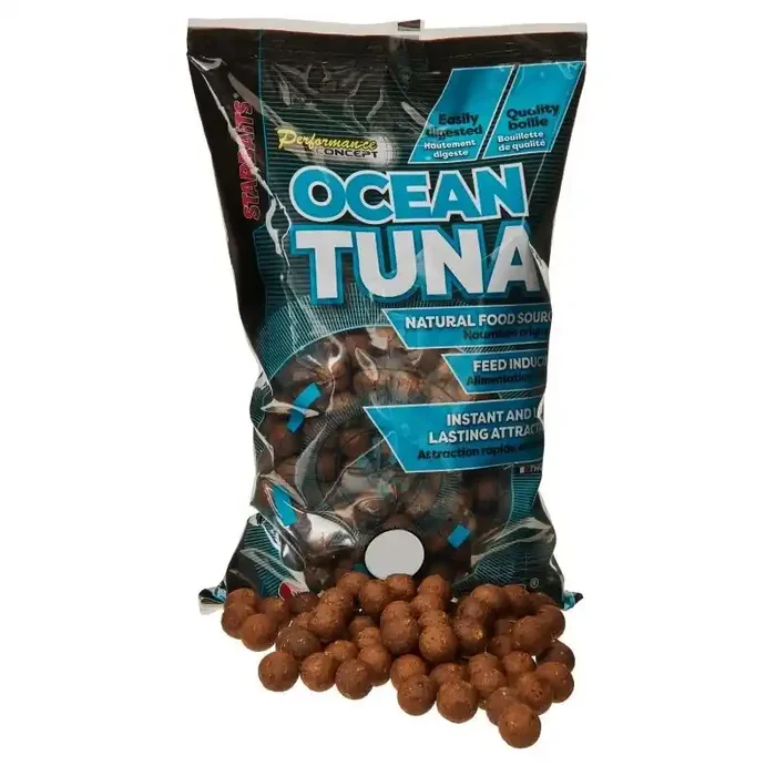 STARBAITS PC Ocean Tuna Boilies 10mm 1kg brun