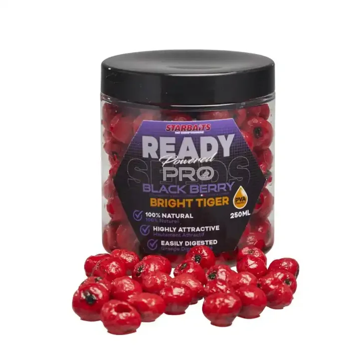 STARBAITS Ready Seeds Pro Bright Tiger Blackberry 250ml Rosso