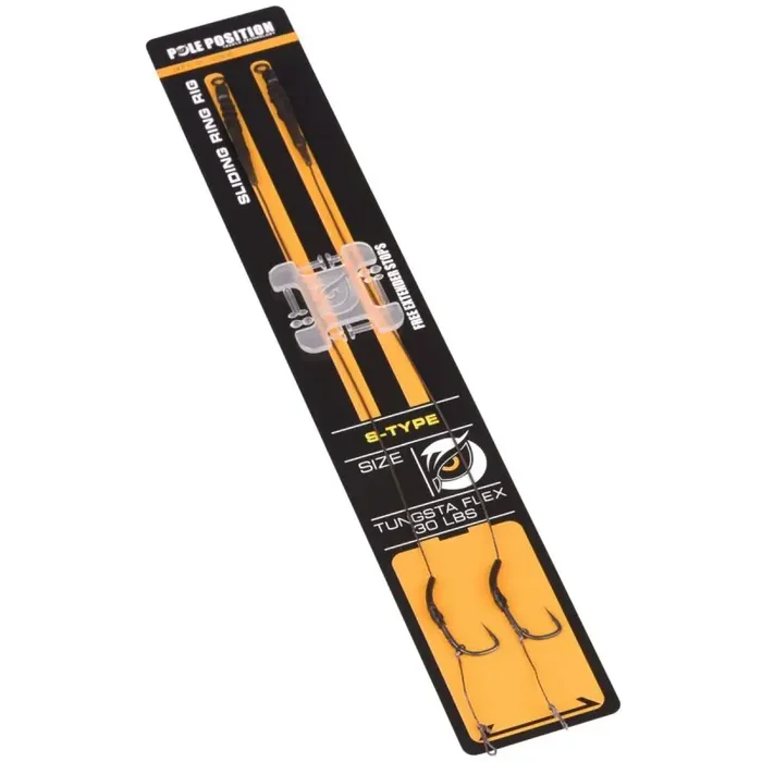 STRATEGY Pole Postion Sliding Ring Rig S-Type 20cm Gr.8 2Stk.