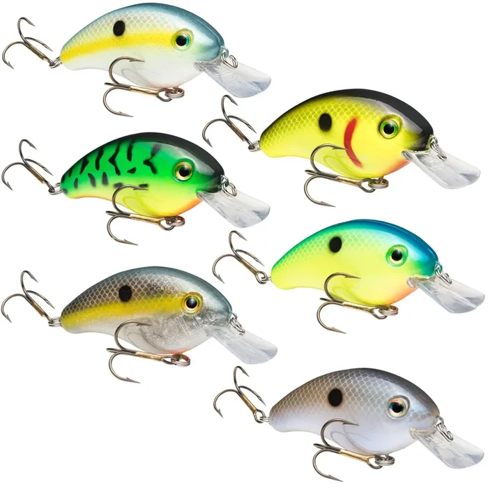 Strike King Pro-Model Series 4S 11cm 15,9g – Wobbler Blue Back Chartreuse
