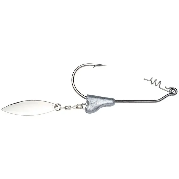 STRIKE KING Tour Grade Belly Blades Gr.4/0 3,5g Unpainted 2pcs.