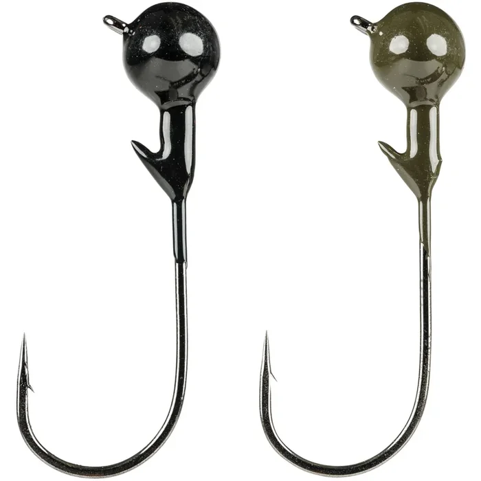 Strike King Tour Grade Football Jig Head – 3 Jigköpfe Black / 7.1g